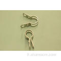 Clips métalliques personnalisés et fermoirs métalliques